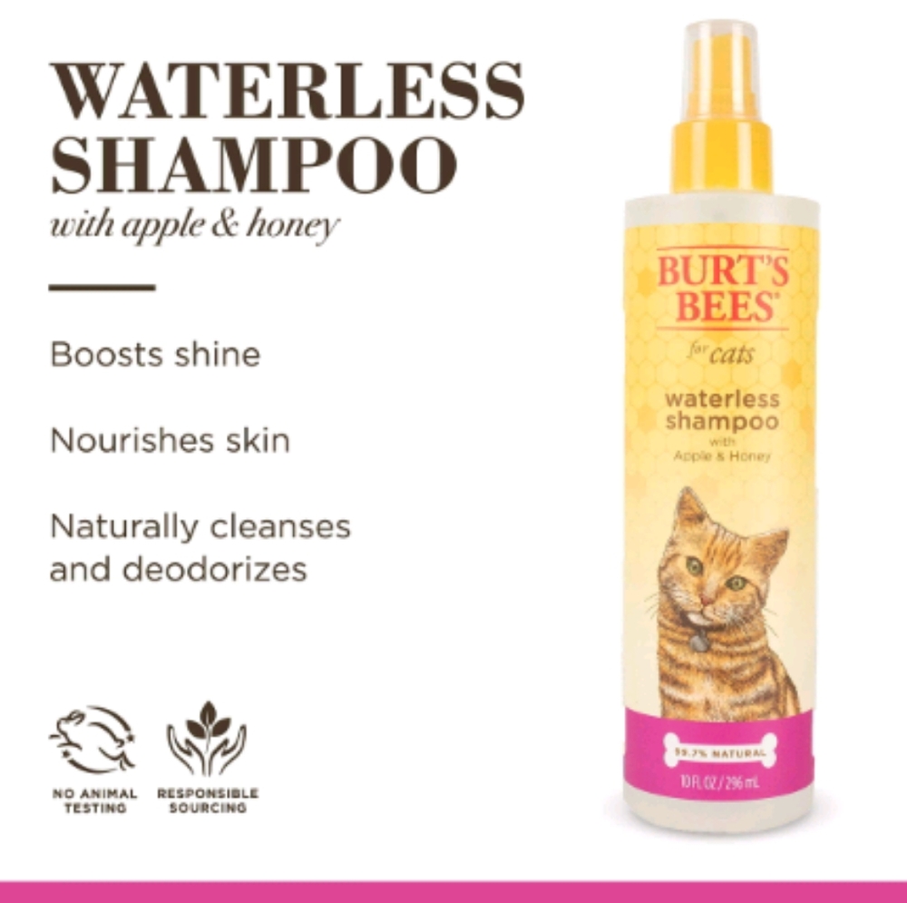 Burt's Bees For Cats Waterless Shampoo